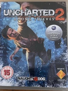 Uncharted 2: Among Thieves PlayStation 3 completo di disco manuale molto pulito. - Foto 1 di 10