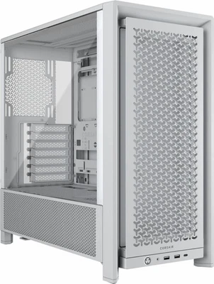 Corsair Case PC Midi Tower Gaming ATX EATX micro ATX Mini-ITX Bianco FRAME 4000D - Immagine 1 di 2