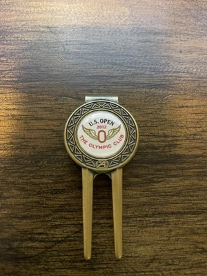 2012 US Open the Olympic Club Ahead Golf Divot Tool with Ball Marker - Image 1 of 2