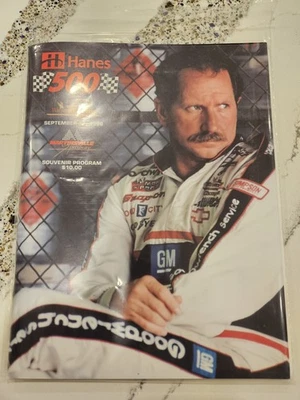 NASCAR Martinsville Speedway Programa Oficial 1996 Dale Earnhardt con Talón de Boleto Foto 1 de 4