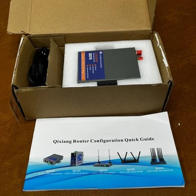 Qixiang QX210 M2M Industrial 4G Cellular IoT Modem/Router - Image 1 of 4
