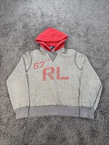 Polo Ralph Lauren Vintage RL 67 Military University After Hoodie Med Sweatshirt - Bild 1 von 5