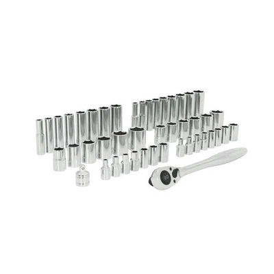 BRAND NEW - SEALED - KOBALT 46 PIECE STANDARD & METRIC SOCKET SET & CASE !!!!!!! - Image 1 of 4