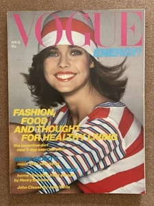 VOGUE UK Magazine Carol Alt April 15th 1980 Vintage British Fashion - Picture 1 of 2