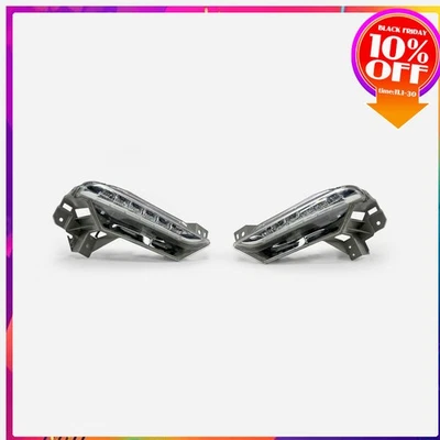 Daytime Running Light Pair Only Fit For Nissan 370Z NISM Style Front Bumper - Image 1 of 4