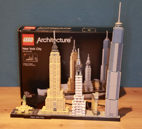 LEGO Architecture 21028 New York City 2016 *** with LED + original packaging