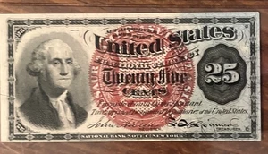 25 Cent Fourth Issue Fractional Currency PMG 64 EPQ - Picture 1 of 3