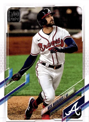 5 CARD LOT - 2021 Topps - Nick Markakis #641 - Image 1 of 2