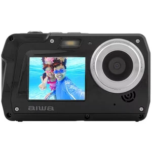 Cámara digital compacta impermeable aiwa JA5-DCM0002 cámara aiwa DCW pantalla frontal - Imagen 1 de 10