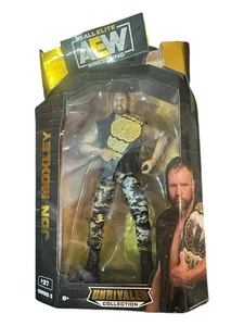 AEW Unrivaled Series 5 JON MOXLEY Action Figure World Title Belt New Wrestling - Picture 1 of 3