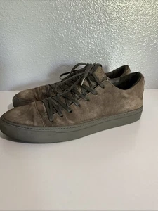 Sneakers basse John Varvatos 315 Reed scamosciate marrone chiaro taglia 12 - Foto 1 di 9