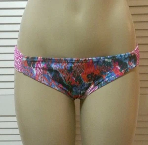 NEW! Island Soul Multi Color Bikini Hipster Bottom Medium - Picture 1 of 4