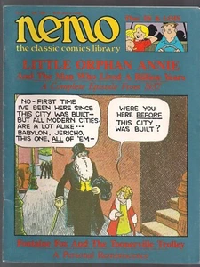 NEMO 1986 CLÁSICO BIBLIOTECA DE CÓMICS #23 PEQUEÑO HUÉRFANO ANNIE TOONERVILLE TROLLEY + BUEN ESTADO - Imagen 1 de 2