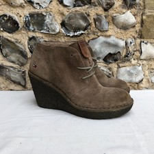 sirina platform wedge booties