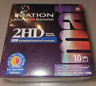 3½-Inch Floppy Disk - Quantity:10 FLOPPY DISK IMATION 2HD NOS SEALED