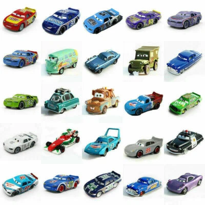 MARKENLOS Disney Pixar Metall 1:55 Diecast Cars Movie McQueen Hicks Spielzeugauto Kids Toy