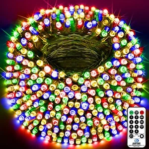 1000 LED 403FT Luces De Navidad Impermeable Para Exterior Patio Jardin En Oferta - Picture 1 of 8