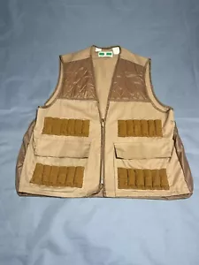 Vintage Game Winner Vest Mens Medium Hunting Duck Quail Bird Shells Back Pouch - Picture 1 of 23