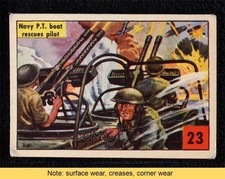 1954 Parkhurst Crash Dive Operation Sea Dog Navy PT boat rescues pilot READ g3e