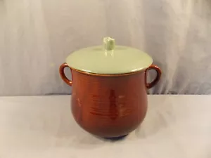 Red Wing "Village Green" Bean Pot (Discontinued 1958) - Picture 1 of 5