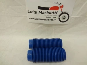 Kit soffietti forcella bellows fork oil moto std blu blue d.40-43mm ARI 9932B - Picture 1 of 1