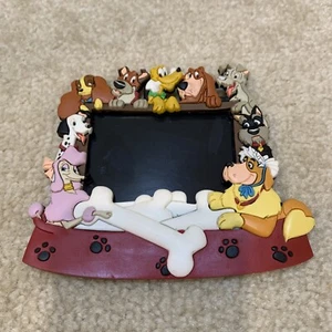 Disney Dogs Characters Theme Fridge Magnet Picture Frame Lady Tramp Pluto 101 - Picture 1 of 10