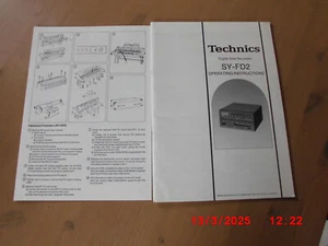 TECHNICS SY FD 2 orginal BDA Floppy Disk englisch, deutsch und französisch OVP - Bild 1 von 1