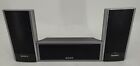 Sony Two Ss-Ts81 L/R Speakers And One Ss-Ct80 Center Speaker Tested Eb-8869