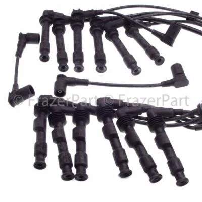 Porsche 993 Carrera full engine HT ignition lead set spark plug cable kit - Beru - Image 1 of 4