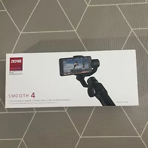 Zhiyun Smooth 4 Gimbal Stabilizer 3-Axis Handheld For Smartphones Never Used - Picture 1 of 2