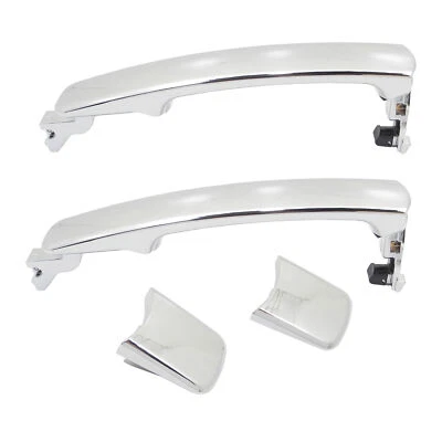 Chrome For Nissan Murano Rogue Infiniti FX35 FX45 Rear Pair Outside Door Handle - Image 1 of 4