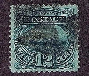 US 117 USATO 12 CENT ADRIATICO PITTORICO 1869, SUGHERO CCL, BEN CENTRATO, APS CERT - Foto 1 di 2