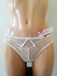 KOLLE SERRE STRING FEMME TAILLE 38 MODELE MYBABY DOLL COULEUR IVOIRE - Imagen 1 de 2