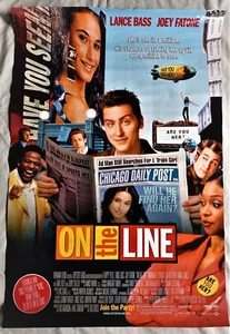 ON THE LINE: (2001) L. Bass, Promotional movie poster - Picture 1 of 1