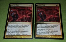 Magic the Gathering MTG Rain of Gore Enchantment Dissension English