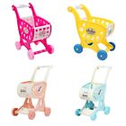 Dollhouse Accessories Mini Portable Decoration Plastic Made Shopping Trolley