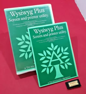 Wysiwyg Plus Bildschirm Und Drucker Nutzen Software ROM Handbuch für Acorn BBC - Bild 1 von 9