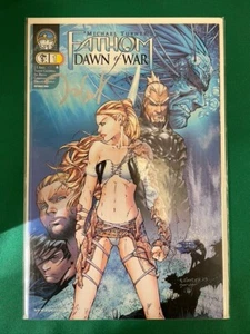 Fathom #1 Dawn of War signed Talent Caldwell - Picture 1 of 2