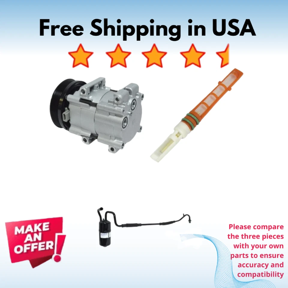 Kit Compressor A/C Fit Ford Taurus 1997-1999 - Image 1 of 1