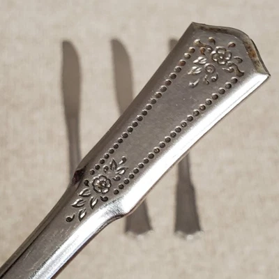 Cuchillos de cena Rogers Stanley Roberts SRB113 (4) acero inoxidable pulido descontinuado Foto 1 de 4