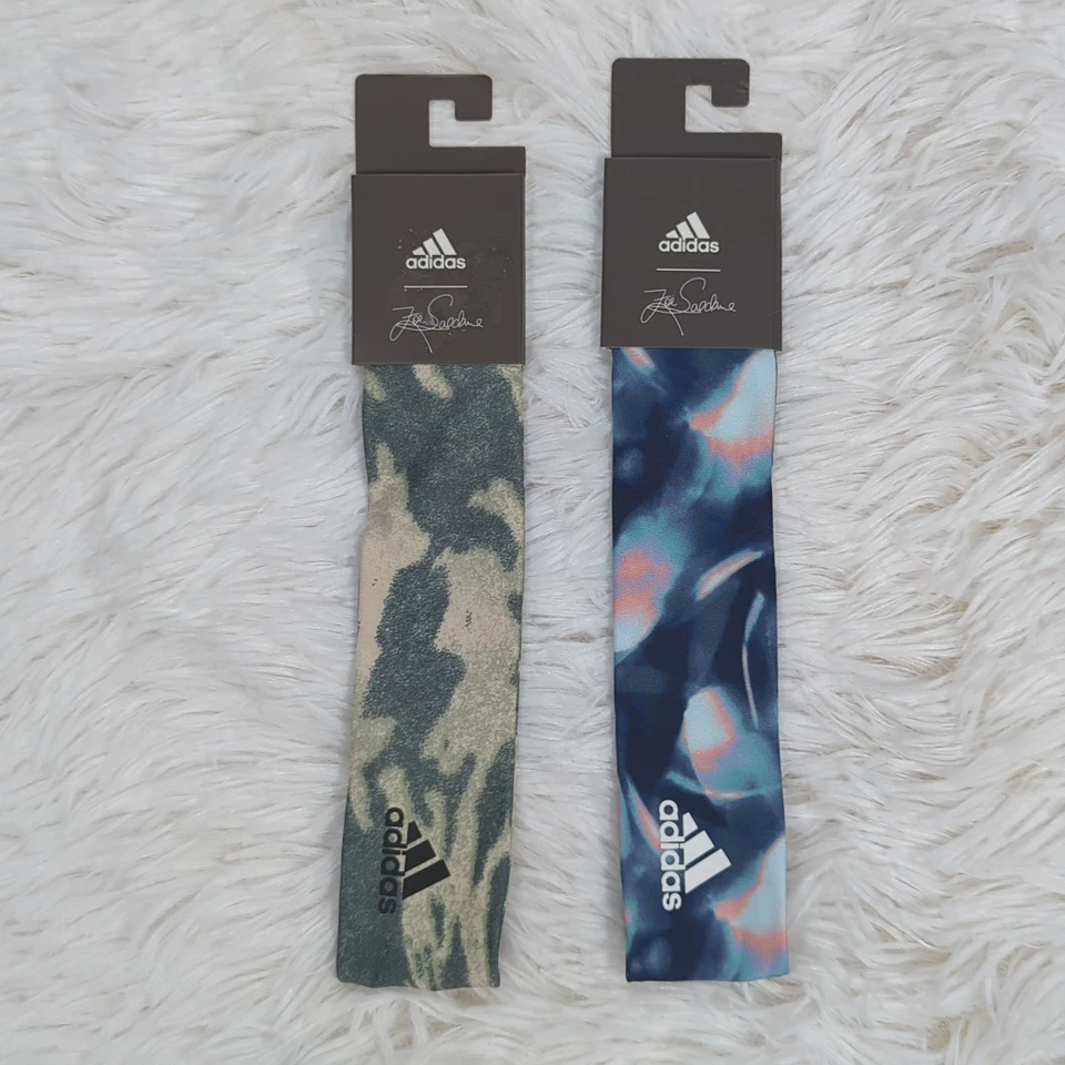 Adidas Unisex Zoe Saldana Green and Alphaskin Headband Black