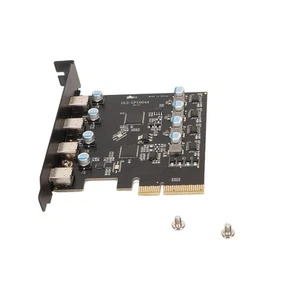Pcie To Type C Expansion Card 20Gbps Usb 3.2 Pci Express Card Controller A AM - Afbeelding 1 van 22