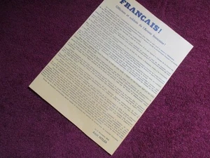 WW2 GERMAN POSTERS IN OCCUPIED FRANCE -17 - Picture 1 of 2