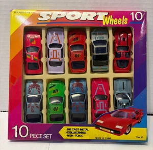 Vtg Sport Wheels 10- Die Cast Metal - Collectable SW10 New NIB - Ships Fast - Picture 1 of 3