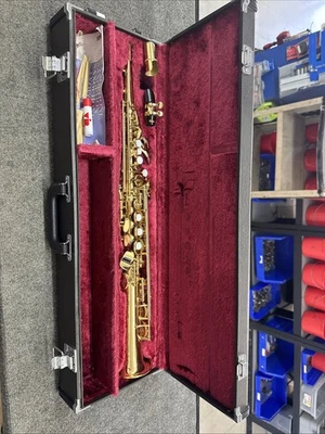 Saxofón soprano Yamaha YSS-475 - dorado Foto 1 de 4