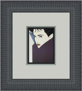 Patrick Nagel UNTITLED XIX Custom Framed Print - Picture 1 of 2