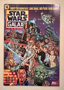 Star Wars Galaxy Magazine #4 - Summer 1995 (Empire 15th Anniversary Hoth Poster) - Picture 1 of 2