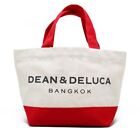 DEAN & DELUCA Tote bag Bangkok limited version Natural Canvas Red, Blue, Green