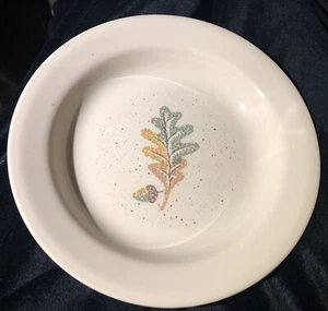 corelle oak leaf & acorn 8.5” rimmed bowl - Picture 1 of 3
