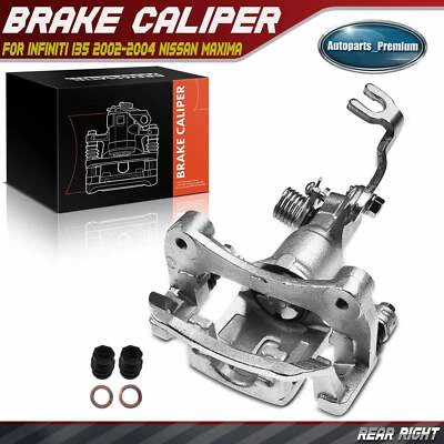 Rear Right Disc Brake Caliper w/bracket for Infiniti I35 2002-2004 Nissan Maxima - Image 1 of 4